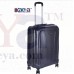 OkaeYa Cabin Size Unbreakable Polycarbonate Luggage Stroller (grey)